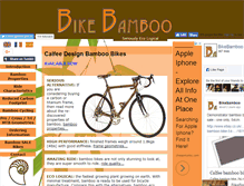 Tablet Screenshot of bikebamboo.com